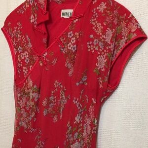 Bobbi Bee red valentines dress. Size M. Flattering & sexy